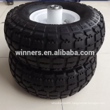 10 inch 4.10/3.50-4 pneumatic wheel, rubber wheel